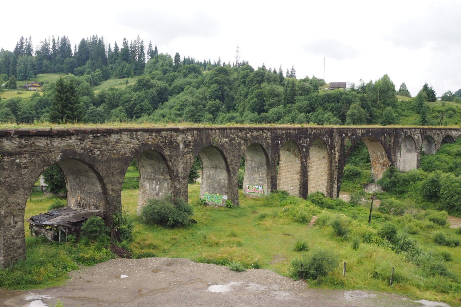 viadukt vorochta ukrajina